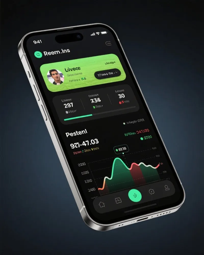 九游体育 APP 界面展示